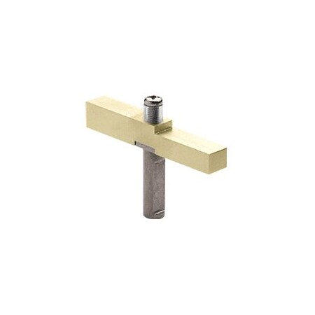 Cr Laurence Satin Brass Adaptor Block Used with Senior Prima Hinges SRHAB01SB